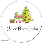 Sugar Cookie Gift Stickers - Holiday Baby
